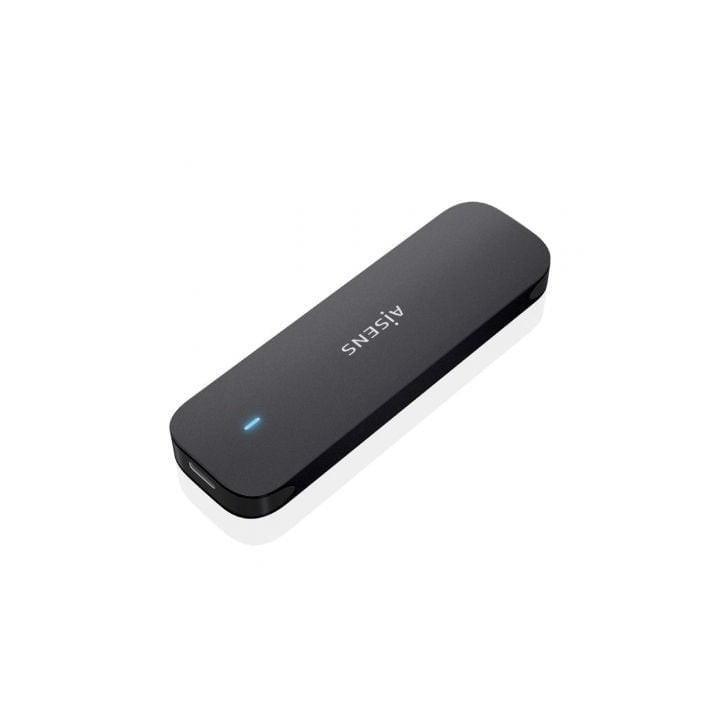 Caja externa M.2 NVMe AISENS ASM2-024B Aluminio Negro USB 3.2 Gen2 Plug and Play
