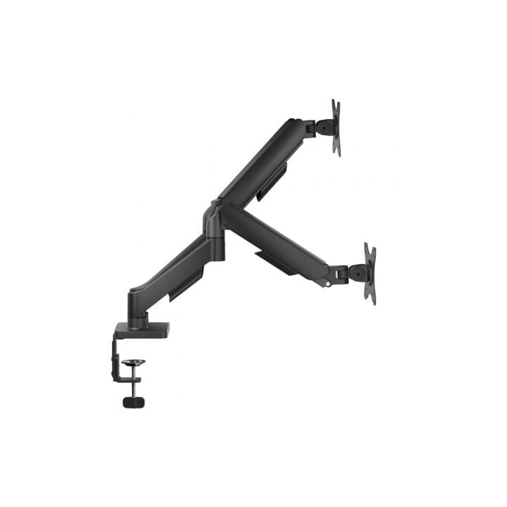 Soporte de Mesa AISENS DT32TSR-357 Contrapeso 2 Monitores 17-32″ Brazo Articulado Negro
