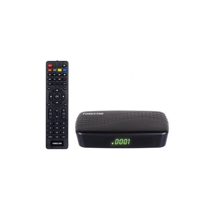 Sintonizador Fonestar RDT-700HD Full HD 1080p PVR Timeshift DVB-T2/C USB NTFS FAT32