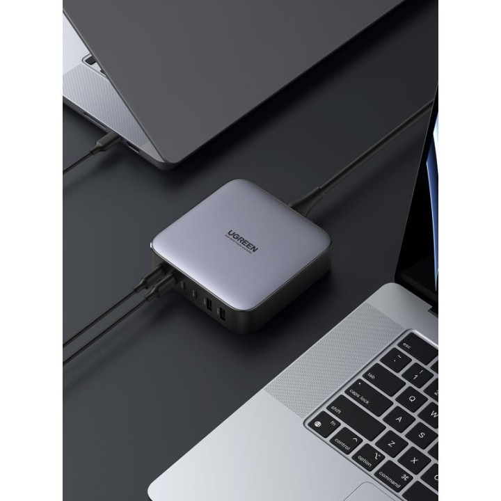 Cargador Ugreen Nexode 200W 2xUSB-A 4xUSB-C Desktop Compacto Alta Potencia