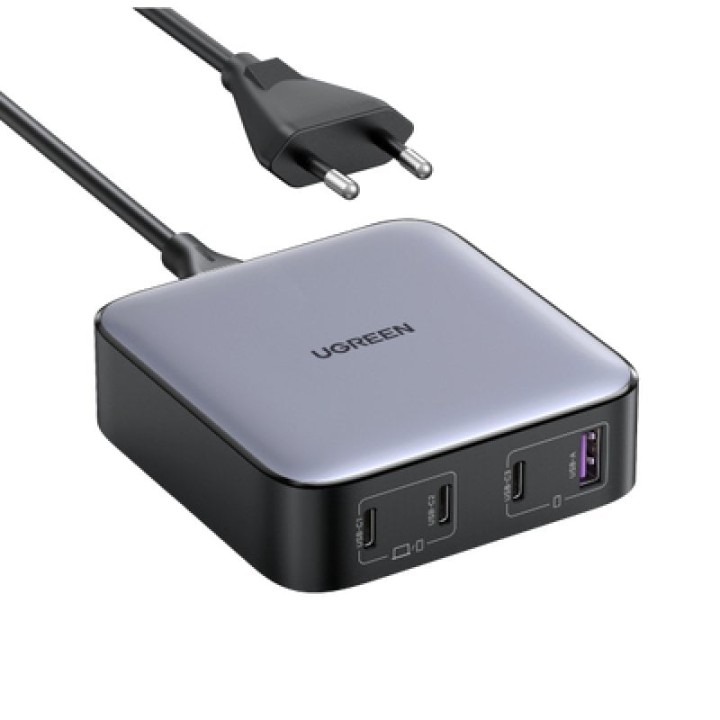 Cargador Ugreen Nexode USB-C 100W Desktop con USB-A y 3 Puertos USB-C