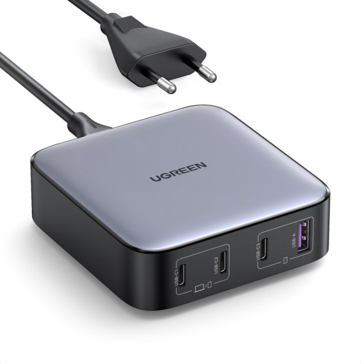 Cargador Ugreen Nexode USB-C 100W Desktop con USB-A y 3 Puertos USB-C