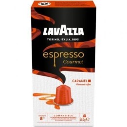 Cápsula LAVAZZA Espresso Gourmet Caramel Arábica Centro y Sudamérica Nespresso 10uds