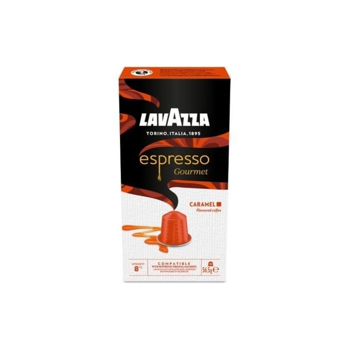 Cápsula LAVAZZA Espresso Gourmet Caramel Arábica Centro y Sudamérica Nespresso 10uds