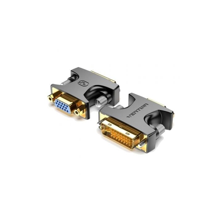 Adaptador Vention ECFB0 DVI (24+5) macho VGA hembra 1080P chapado en oro