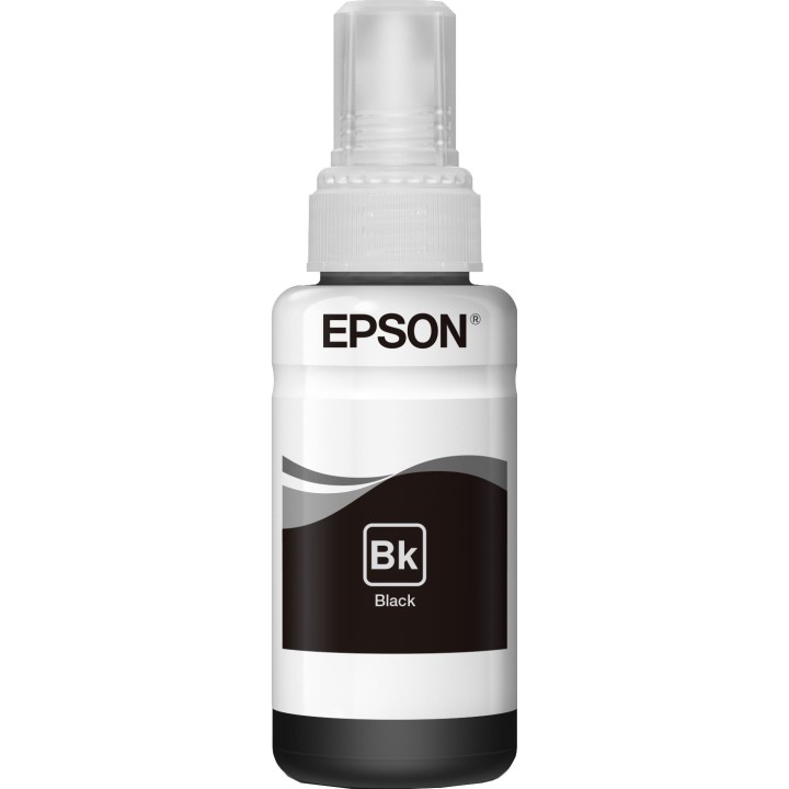 Botella Tinta Epson EcoTank 664 Negro 70ml (C13T664140)