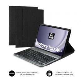 Funda teclado Bluetooth 5.2 QWERTY español Subblim Galaxy Tab A9+ 11″ multipunto, magnética, resistente