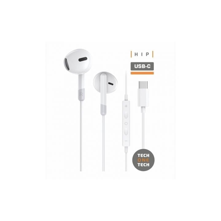 Auriculares TECH ONE TECH con cable USB-C y micrófono estéreo multifunción