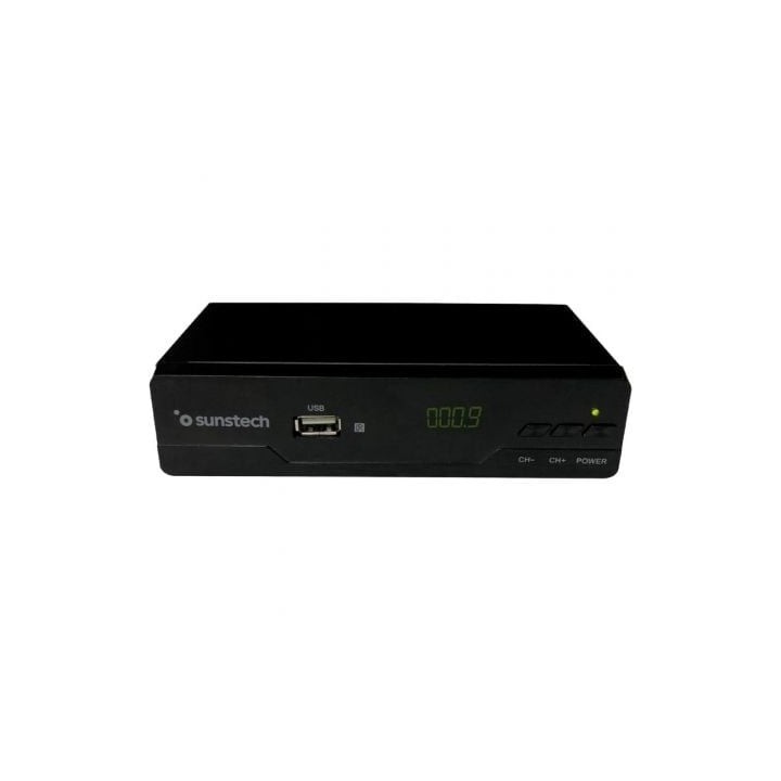 Receptor Sunstech DTB210HD2 DVB-T2 Full HD compacto USB Grabación HDMI