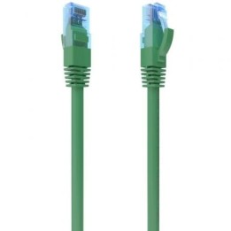 Cable de red AISENS A135-0807 RJ45 Cat.6 50cm Verde AWG26 CCA UTP