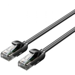 Cable de red Vention IABBH RJ45 Cat.5e 2m 1000Mbps UTP Negro