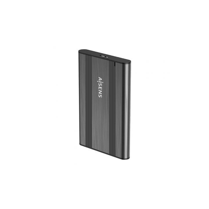Caja Externa 2.5″ AISENS ASE-2526GR Aluminio Gris USB 3.1 SATA Instalación Sin Tornillos