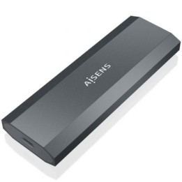 Caja Externa M.2 NVMe AISENS ASM2-029GR Aluminio Gris USB 3.2 Gen2 Sin tornillos Plug and Play