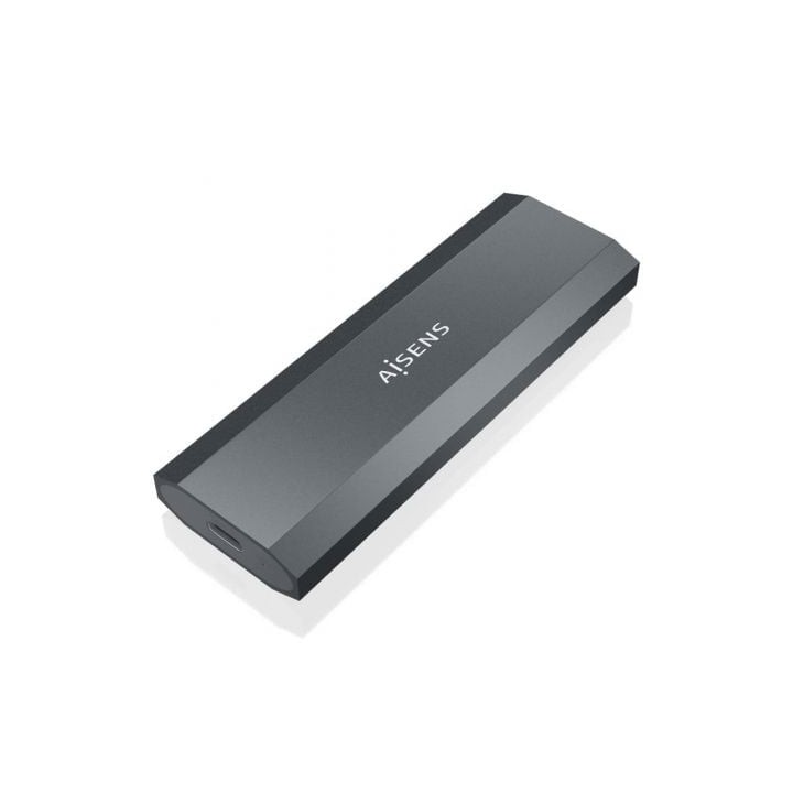 Caja Externa M.2 NVMe AISENS ASM2-029GR Aluminio Gris USB 3.2 Gen2 Sin tornillos Plug and Play
