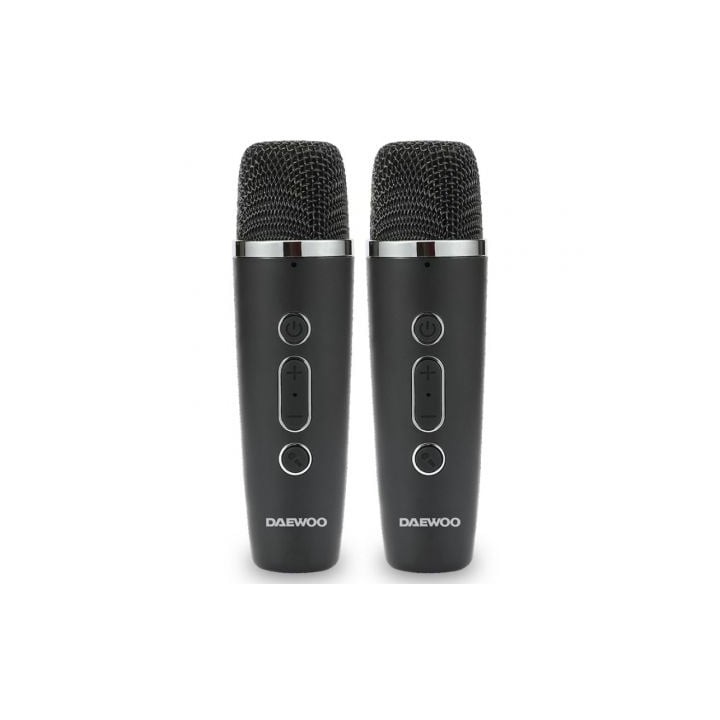 Altavoces Daewoo Karaoke Inalámbricos Bluetooth 15W con micrófono y luces LED