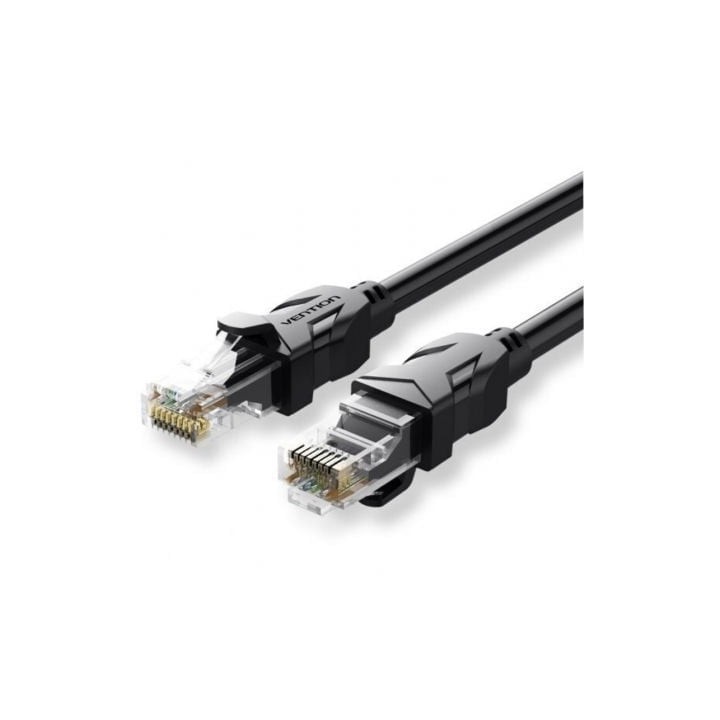 Cable de Red Vention IBEBT Cat.6 30m 1000Mbps UTP 26AWG Negro