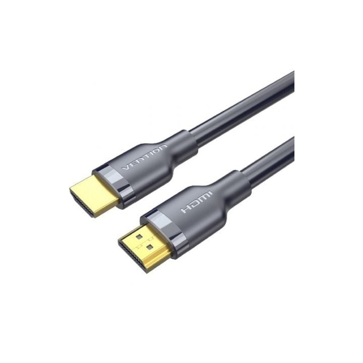 Cable HDMI 2.0 4K Vention A13BH 2m PVC chapado en oro negro