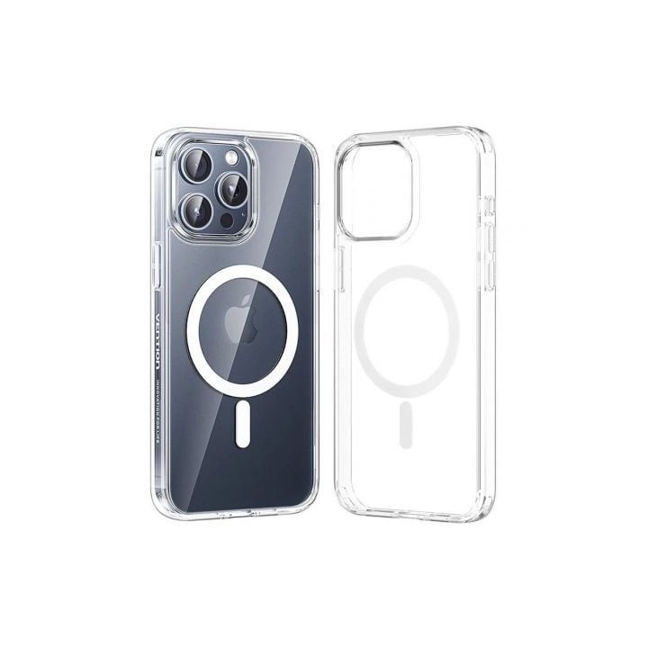 Funda Vention KUAT0-10 Compatible con iPhone 13 MagSafe Transparente TPU