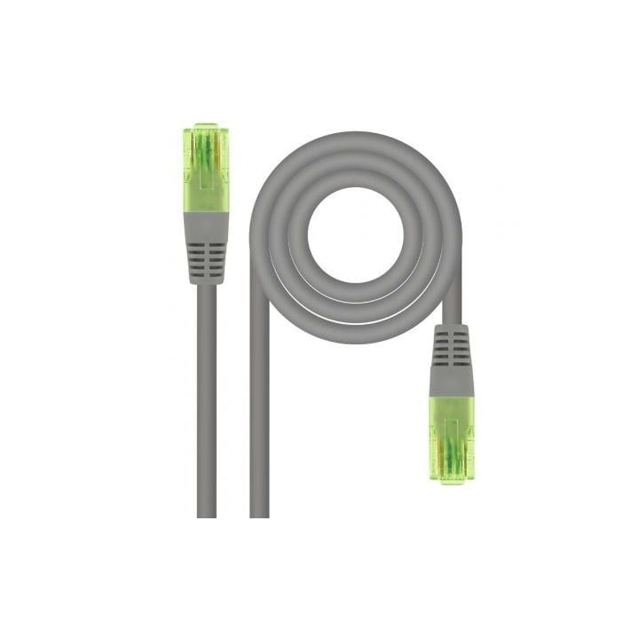 Cable de red Nanocable 10.20.1425 Cat.6 UTP RJ45 25m Gris AWG26 CCA
