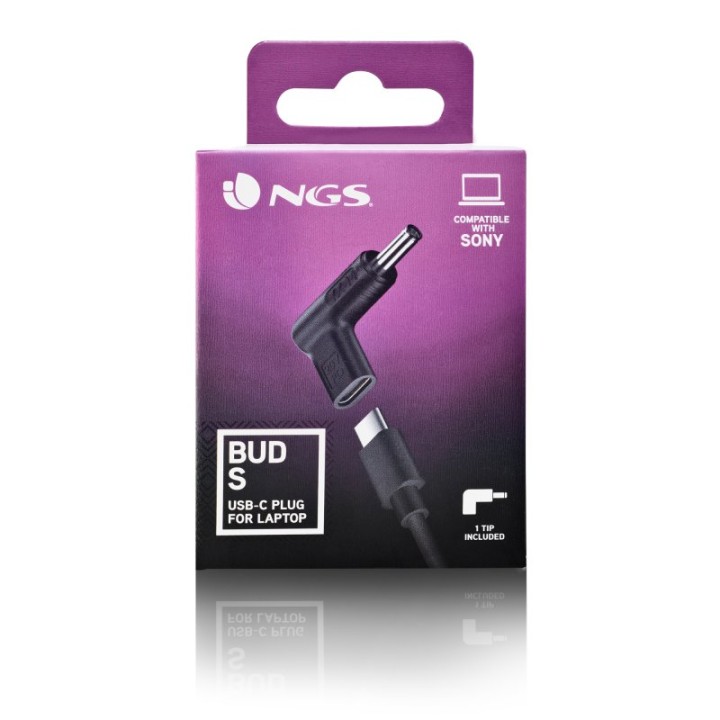 NGS BUD-SM Accesorio Para Portatil Clavija USB-C a Portatil