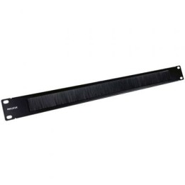 Panel Guía Cables Phasak PA 1901 1U Rack 19″ Negro Cepillo Integrado