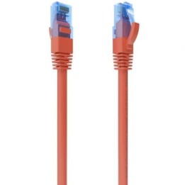 Cable de red AISENS A135-0786 RJ45 Cat.6 UTP AWG26 CCA 30cm Rojo