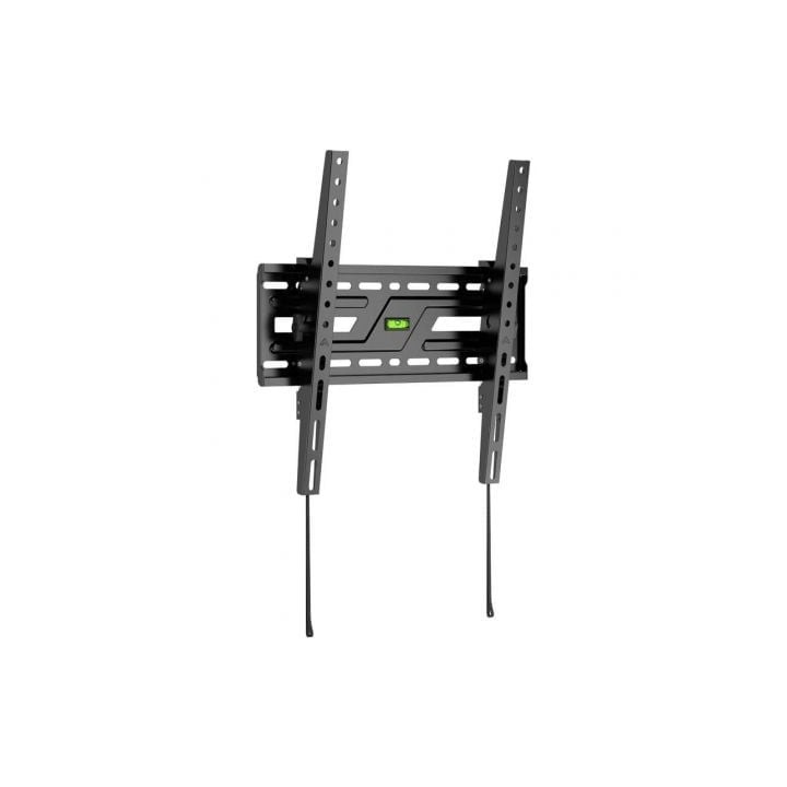 Soporte de pared AISENS WT75T-311 para TV 32-75″ inclinable hasta 75kg VESA 400x400 nivel burbuja negro