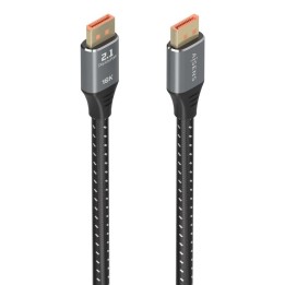 Cable AISENS DisplayPort V2.1 16K 80Gbps 2.0m DP Macho-Macho Ultra Alta Frecuencia