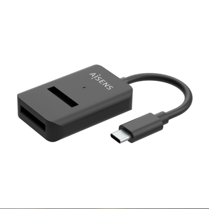 Caja externa SSD AISENS ASUC-M2D011-BK M.2 SATA/NVMe USB-C 10 Gbit/s Negra
