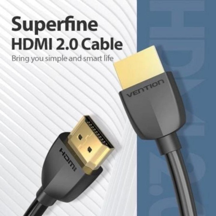Cable HDMI Vention AAIBI 3m Ultrafino 8K 60Hz Chapado en Oro