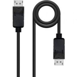 Cable DisplayPort Nanocable 10.15.2702 2m 4K 1.2 Negro