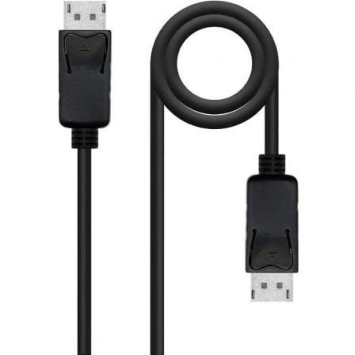 Cable DisplayPort Nanocable 10.15.2702 2m 4K 1.2 Negro