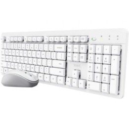 Teclado de membrana Trust Ody II Layout ES inalámbrico ratón silencioso USB pila