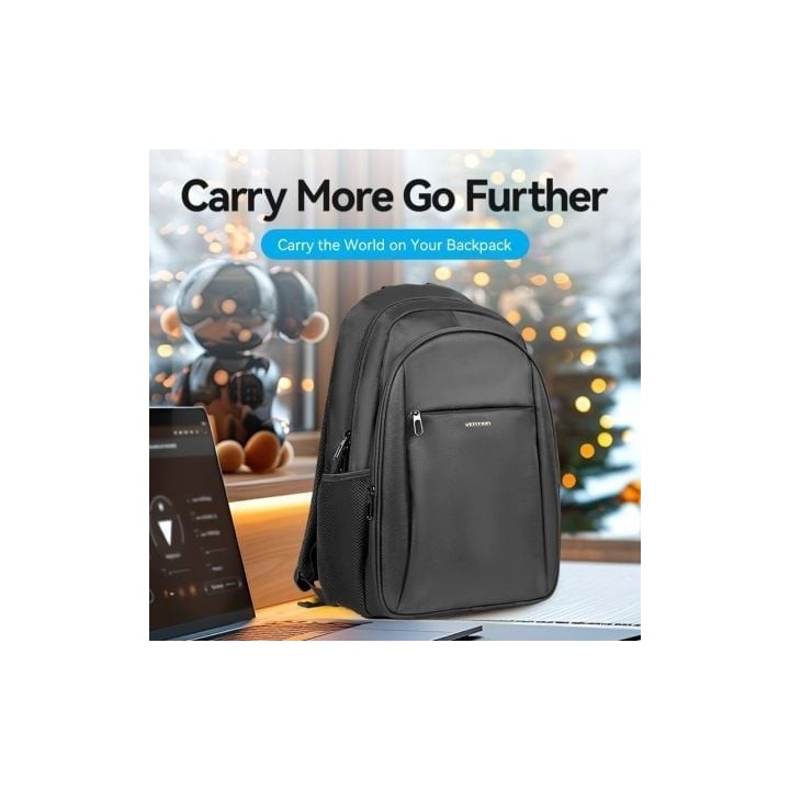 Mochila VENTION KRMB0 para portátil 15.6″ 20L Oxford 1680D ligera negra