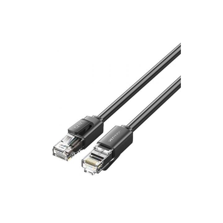 Cable de red Vention IBRBJ Cat.6A 5m Negro RJ45 UTP Ethernet 1000Mbps
