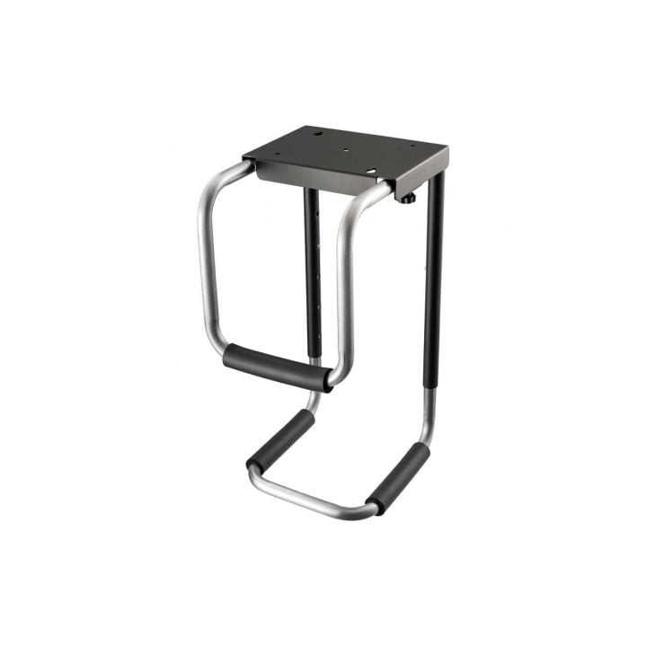 Soporte Bajo Mesa AISENS MPC08-337 Plata-Negro Ajustable 30kg para CPU/PC