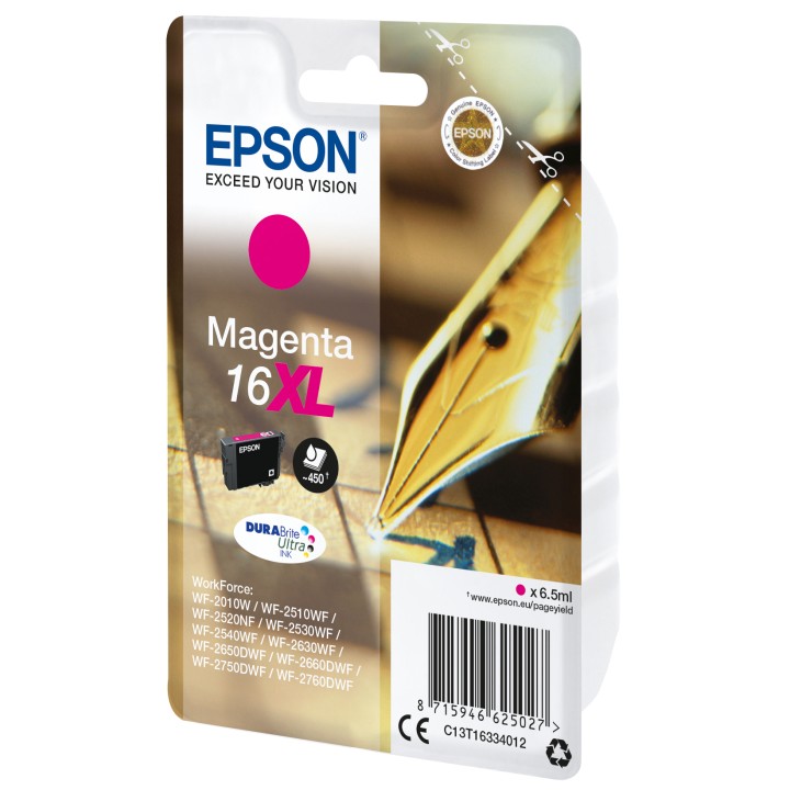 Tinta Epson 16XL T1633 Magenta 6.5ml (C13T16334012)