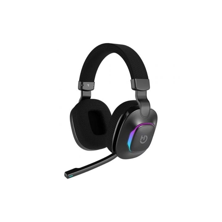 Auriculares HIDITEC inalámbricos Bluetooth 5.4 y jack 3.5mm con micrófono y ARGB