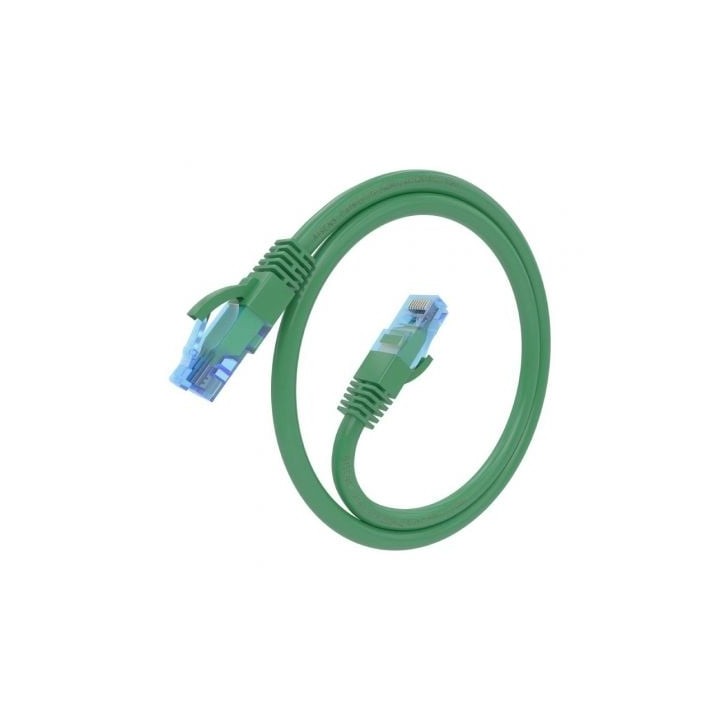 Cable de red RJ45 AISENS A135-0811 Cat.6 2m Verde AWG26 CCA UTP