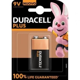 Pila Duracell Plus MN1604 9V Alcalina alta capacidad y larga duración