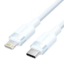 Cable Vention LALSH USB Tipo-C Lightning 27W 480Mbps 2m Azul