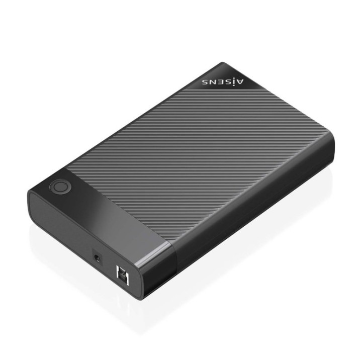 Caja Externa 3.5″ AISENS ASE-3529B ABS Negra USB 3.0 UASP Instalación sin Herramientas