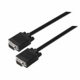 Cable SVGA AISENS A113-0070 HDB15/Macho-Macho 5m Doble Apantallado Negro
