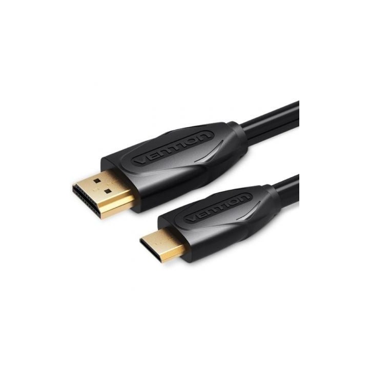 Cable HDMI Vention VAA-D02-B150 1.5m Mini HDMI Macho a HDMI Macho 1080p Negro