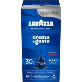 Cápsula Lavazza Crema e Gusto Clásico 30uds Intensidad 12 Tueste Oscuro Nespresso