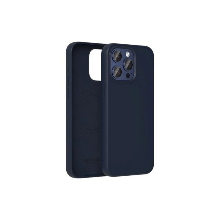 Funda silicona Vention KUDL0-30 MagSafe Azul Medianoche compatible iPhone 13 Pro