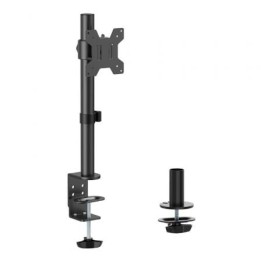 Soporte de Mesa AISENS DT32TSR-275 Giratorio Inclinable Hasta 10kg 17-32" Acero Negro