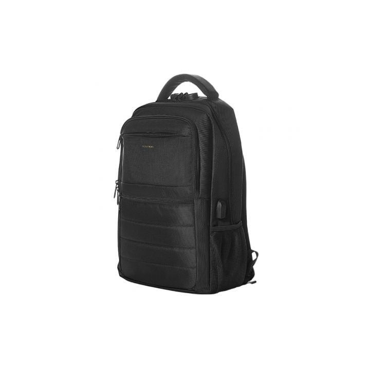 Mochila Vention KRKB0 para portátil 17″ USB impermeable antirrobo negra 20L
