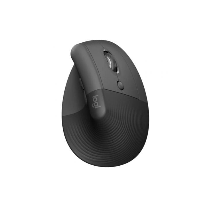 Ratón Logitech inalámbrico 4000 DPI vertical ergonómico Bluetooth Logi Bolt 6 botones