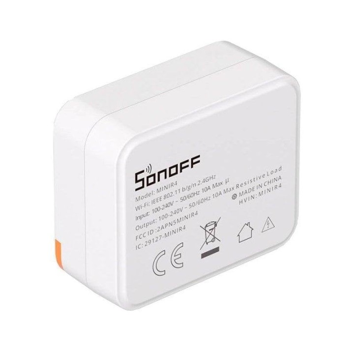 Interruptor inteligente Wi-Fi Sonoff MINIR4 ESP32 ultracompacto, compatible Google Home y Alexa